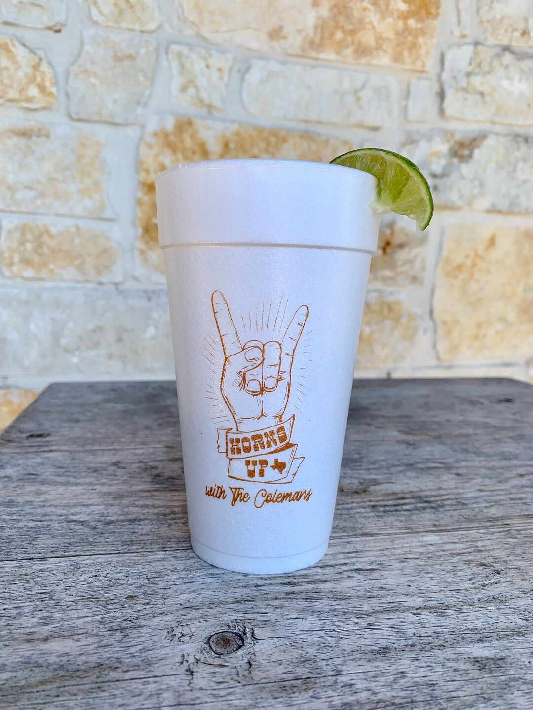 Personalized College Football Cups, Styrofoam, Roadie, Tailgate, Texas Tailgate, Oklahoma, Texas,... | Etsy (US)