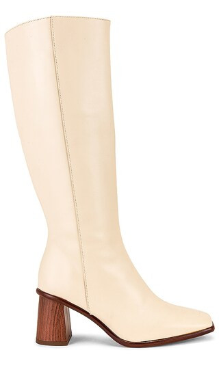 East Boot in Off White | Revolve Clothing (Global)