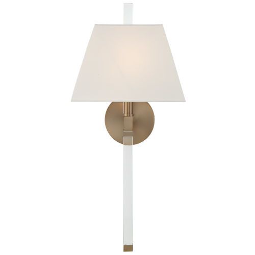 Crystorama Lighting Group Renee One Light Aged Brass Wall Sconce Ren 261 Ag | Bellacor | Bellacor