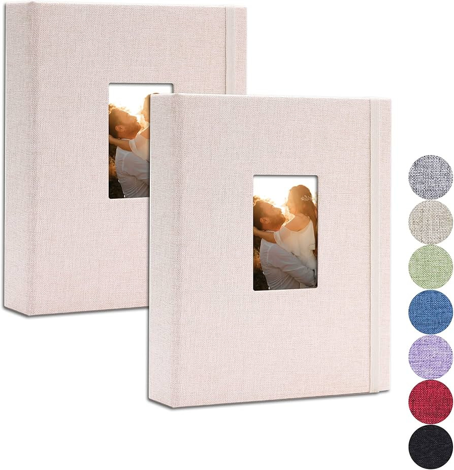 Vienrose 2 Pack Mini Polaroid Photo Album Book 208 Pocket 2x3 Inch Pictures for Fujifilm Instax M... | Amazon (US)