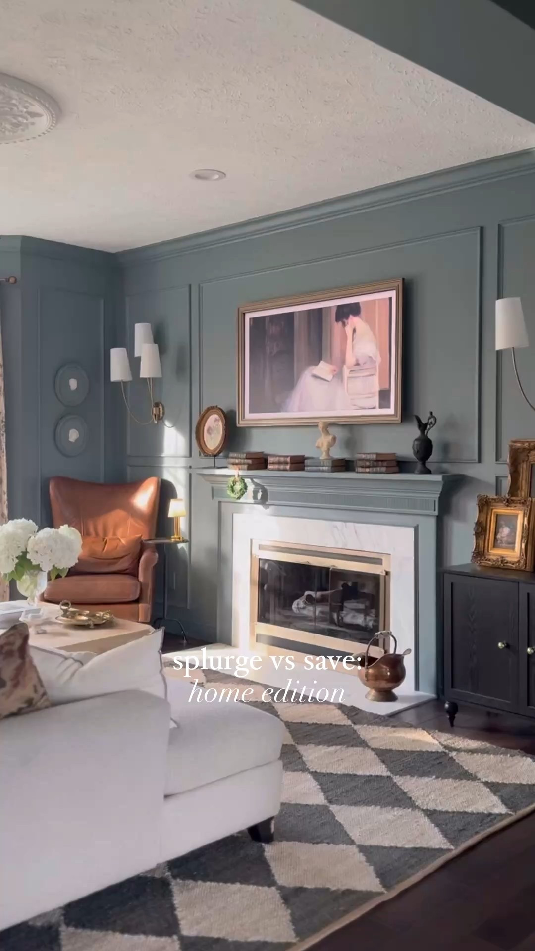 SPLURGE VS SAVE:  Here’s where J spend and save money in our Modern Victorian home!  Make sure you’re following me here for more tips.  #livingroom #splurgevssave #mcgeeandco #homedecor #furniture 

#LTKFindsUnder100 #LTKHome #LTKFindsUnder50