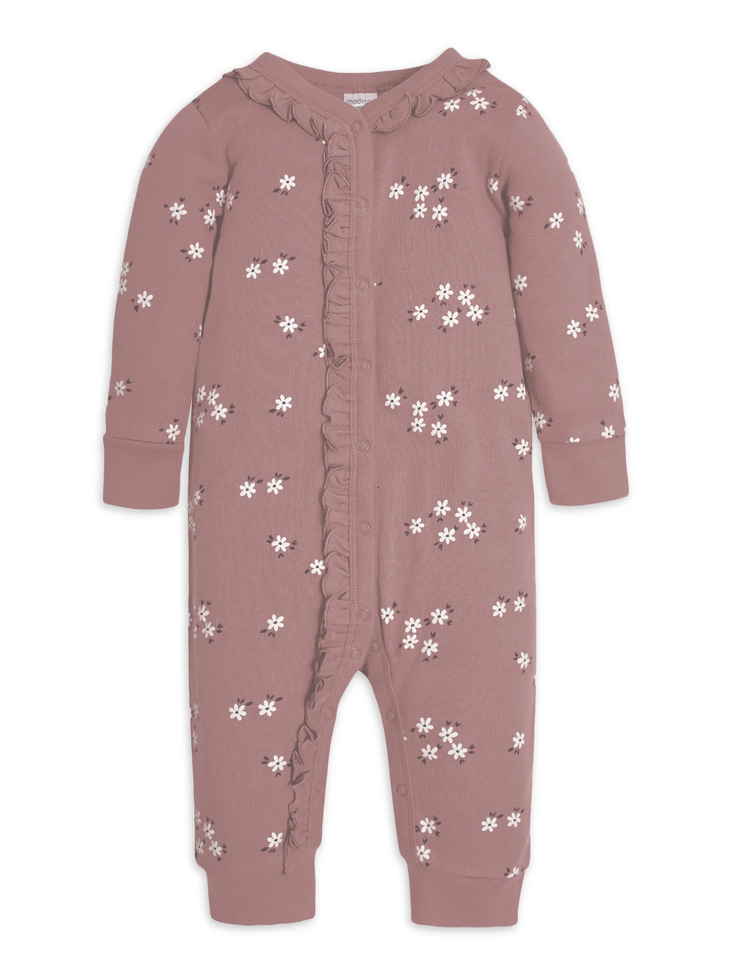 Modern Moments by Gerber Baby Girl Coverall (3/6 Months - 12 Months) - Walmart.com | Walmart (US)