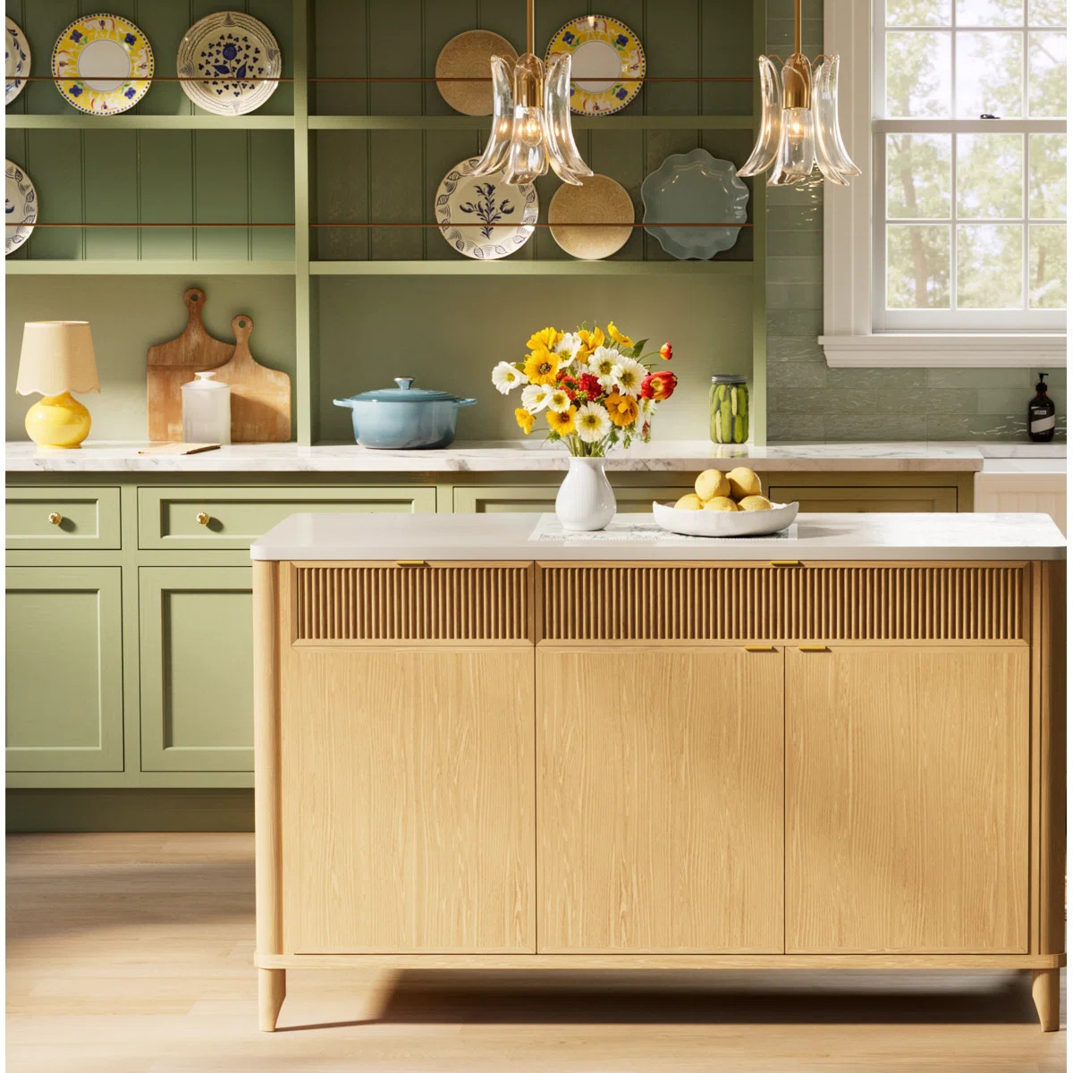 Jana Rubberwood Cutting Board Set (Set of 2) | Wayfair North America