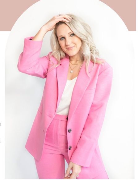 pink blazer outfit
Interview outfit
Business casual
Business professional
Pink blazer
Teacher outfit
Medical device sales
Matching set


#LTKstyletip #LTKunder50 #LTKunder100