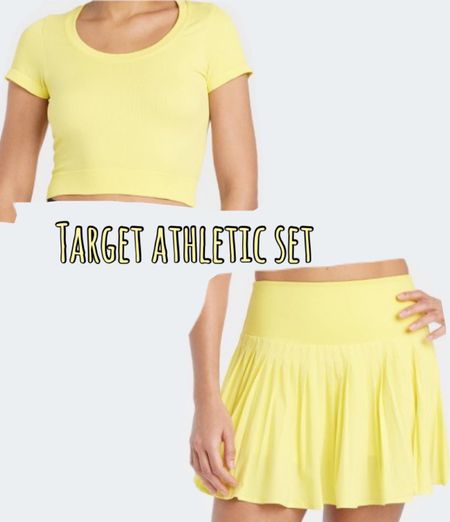Target athletic wear! Target pleated athletic skort 