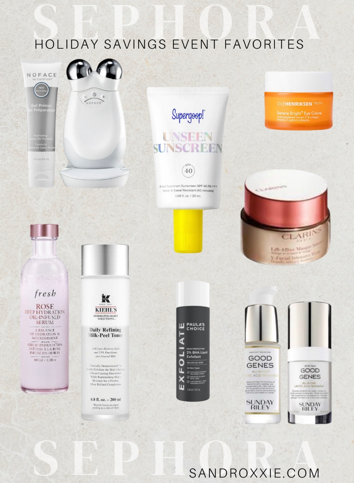 Sephora Holiday Event Sale, skin favorites linked, #Sandroxxie 


Click below to shop & follow me @sandroxxie for daily finds 😘. 

🖤 your favorites and Happy Shopping! 
Sandra Gomez // Sandroxxie 




#LTKbeauty #LTKHoliday #LTKsalealert
