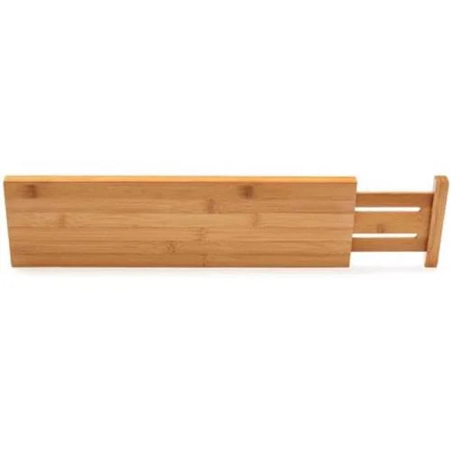 Lipper International Bamboo Kitchen Drawer Dividers, Set of Two - Walmart.com | Walmart (US)