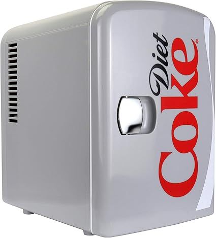 Coca-Cola Diet Coke DC04 4 Liter/4.2 Quarts 6 Can Portable Mini Cooler/Fridge, Beverages, Baby Fo... | Amazon (US)