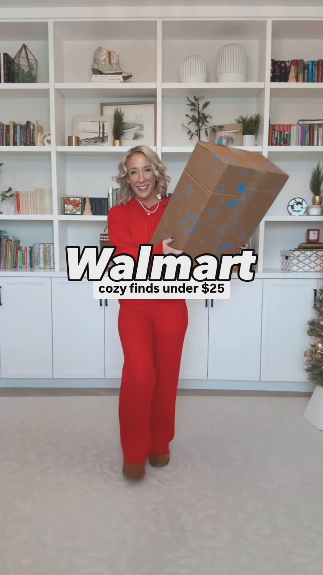 Walmart - cozy finds under $25 - * Cozy Yarn Cable Knit Hoodie Sweater - size Small. $24. 4 colors. * Cozy Yarn Wide Leg Cable Knit Sweater Pants - size XS. $22. 4 colors. * Suede Clog Slippers - tts (only comes in full sizes so size up if in between). On sale $9.99. 1. Dreamy Soft Long Sleeve Sleep Top & Joggers Pajama Set - size small (needed an XS). $12.98. Comes in 1 other color. 2. Flannel Sleep Pants - size small (needed an XS). $12.98. Comes in 10 colors. 3. Ribbed Long Sleeve Tee - size small (needed an XS). $9.98. Comes in 5 colors. 4. ScubaKnit Pleated Joggers w/ Pockets - size XS. $19.98. Comes in 4 colors. 5. Luxe Fleece Crewneck Sweatshirt - size Small. $19.98. Comes in 4 colors. 6. Quilted Vest w/ Hood - size Small. $24.98. Comes in 4 colors. 7. Plush Fleece Quarter Zip Jacket w/ Corduroy Trim - size Medium. $22.98. * Wide leg jeans - size 25.

 

#LTKSeasonal #LTKFindsUnder50 #LTKHoliday