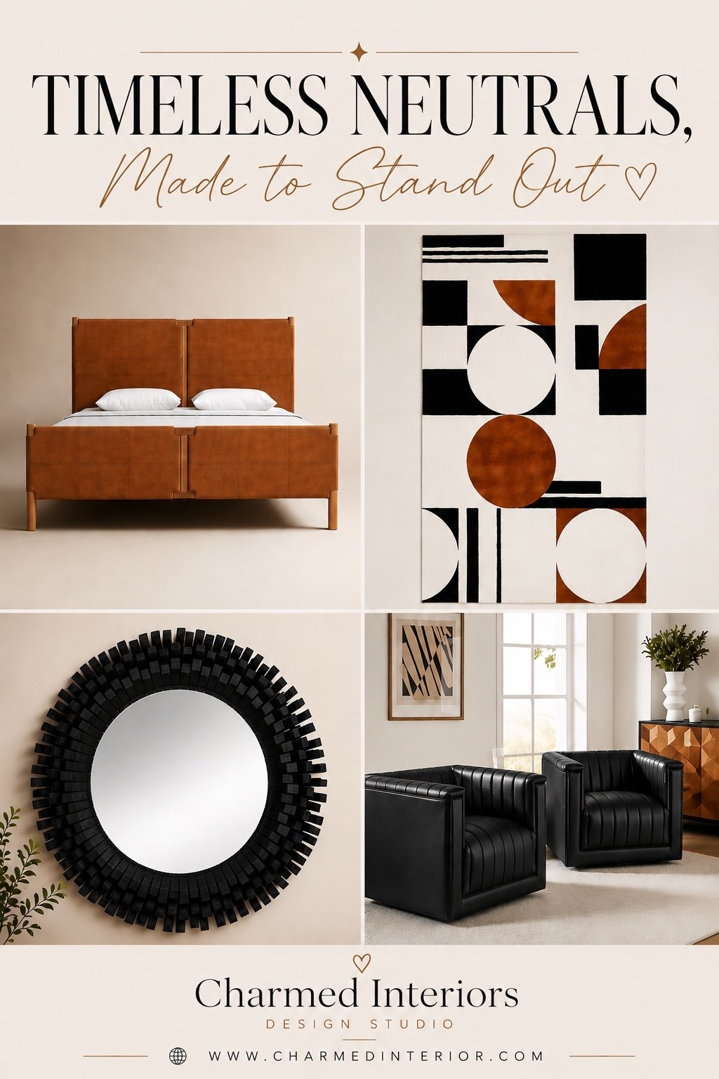 Modern warm neutrals with a little edge 😮‍💨🤎

The black accents mixed with those warm wood tones? Yeah… this the type of space that instantly feels expensive.

Everything linked on my LTK ✨

#LTKHome #ModernNeutralDecor #WarmMinimalism #InteriorStyle #StyledByCharmed

#LTKU #LTKHome #LTKdayinmylife