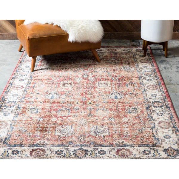 Bally"s Oriental Brown Area Rug | Wayfair Professional