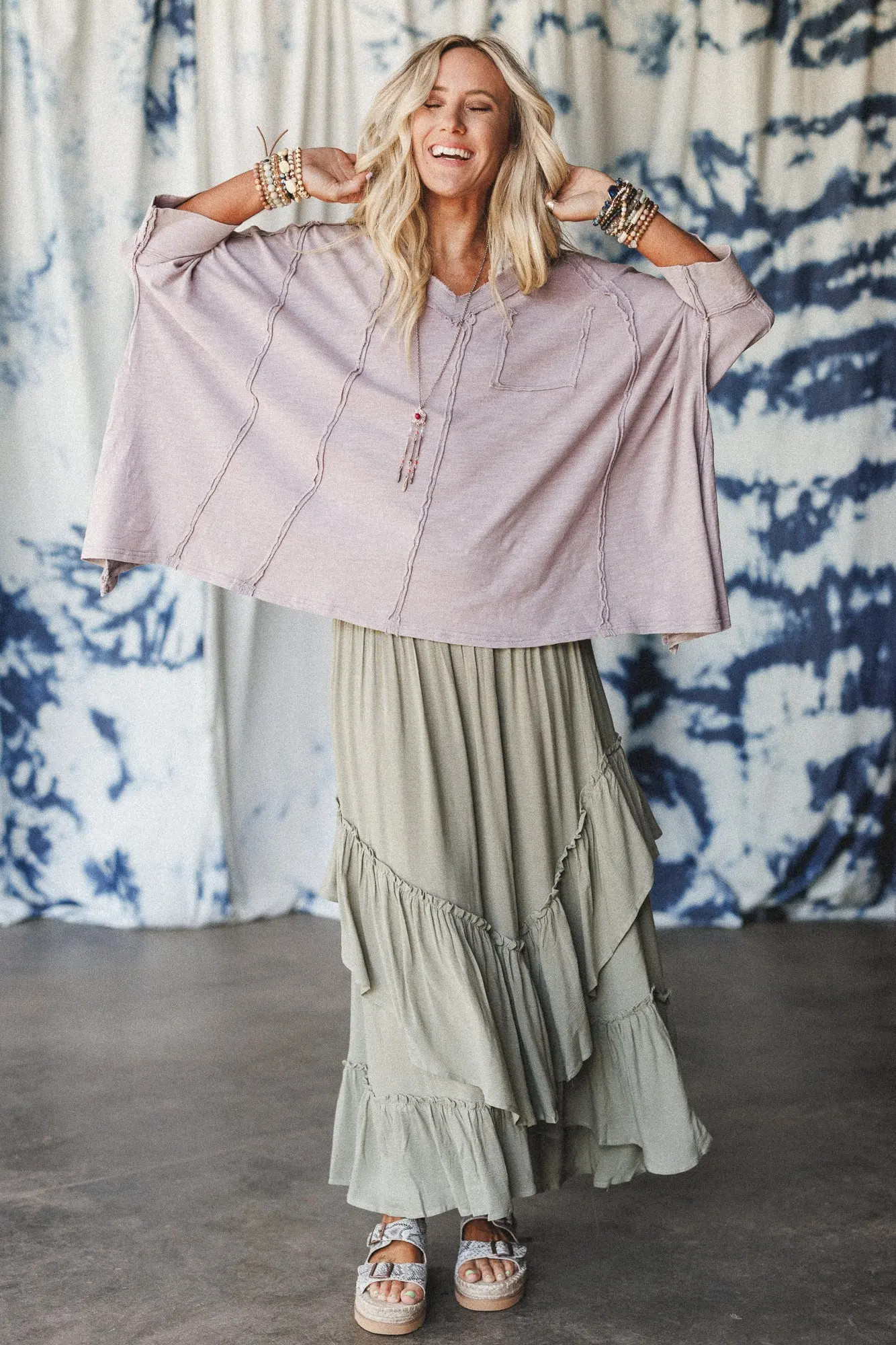 Landon Oversized Top — Three Bird Nest | Three Bird Nest