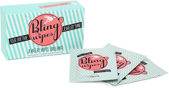 Jewelry Wipes by Bling Wipes - 10 Count | Amazon (US)