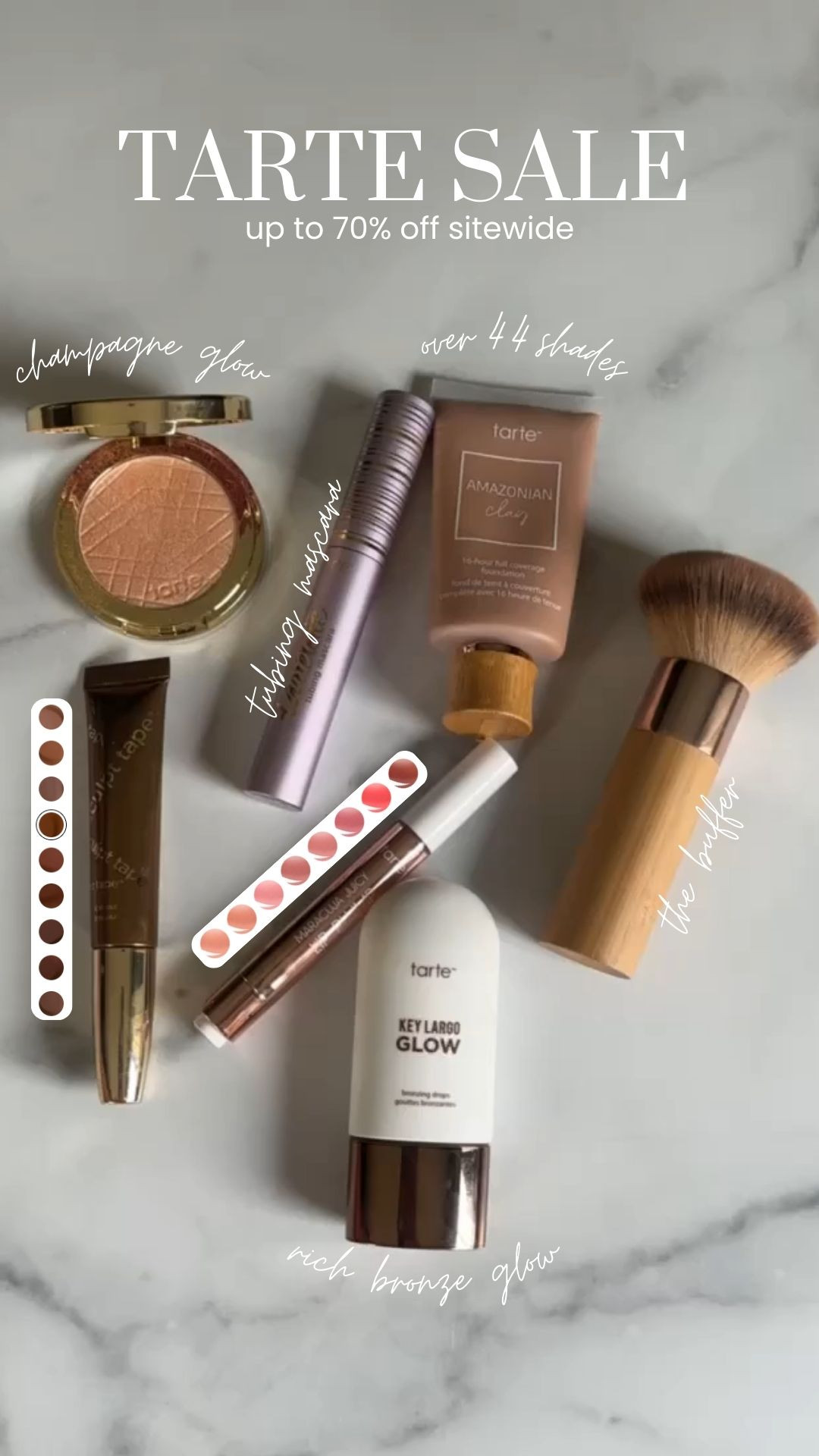 Go to Glowy Skincare Faves🫶🏻 on sale for Memorial Day Weekend✨

Tarte Memorial Day weekend sale, Memorial Day weekend sale, makeup favorites, glowy makeup, bronzer, dibs body bronzer, saie foundation, tarte drops, bronzer, Grace White, a Southern Drawl 

#LTKSaleAlert #LTKBeauty #LTKFindsUnder100