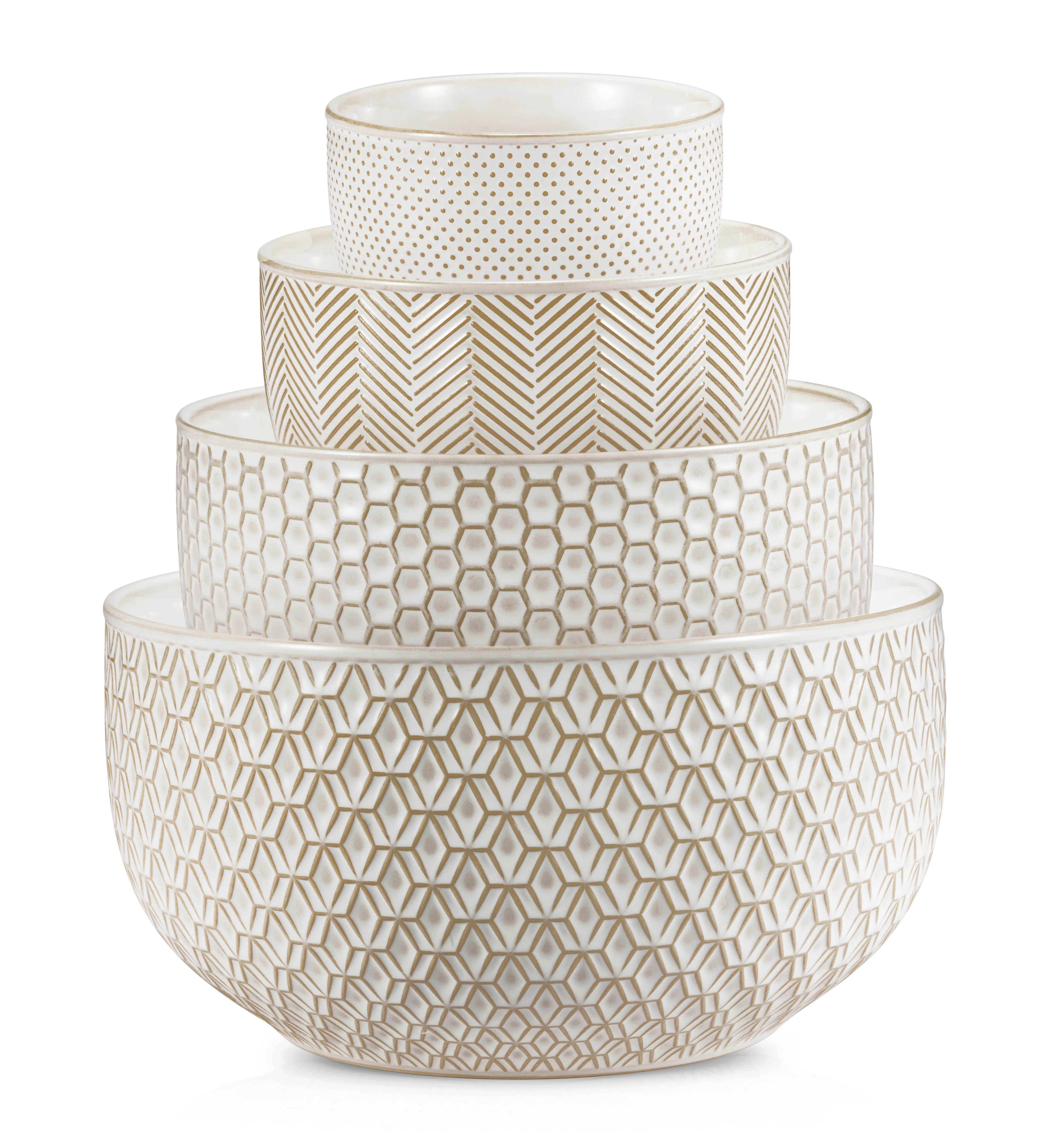 Kook Nesting Bowls, 20/44/98/145 Oz, Set Of 4 (Set of 4) | Wayfair North America