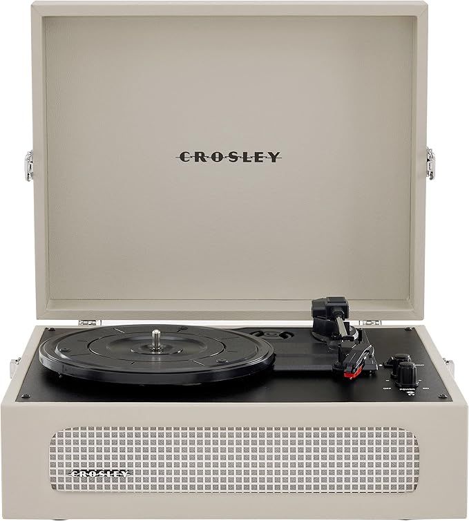 Crosley CR8017B-DU Voyager Vintage Portable Vinyl Record Player Turntable with Bluetooth in/Out a... | Amazon (US)