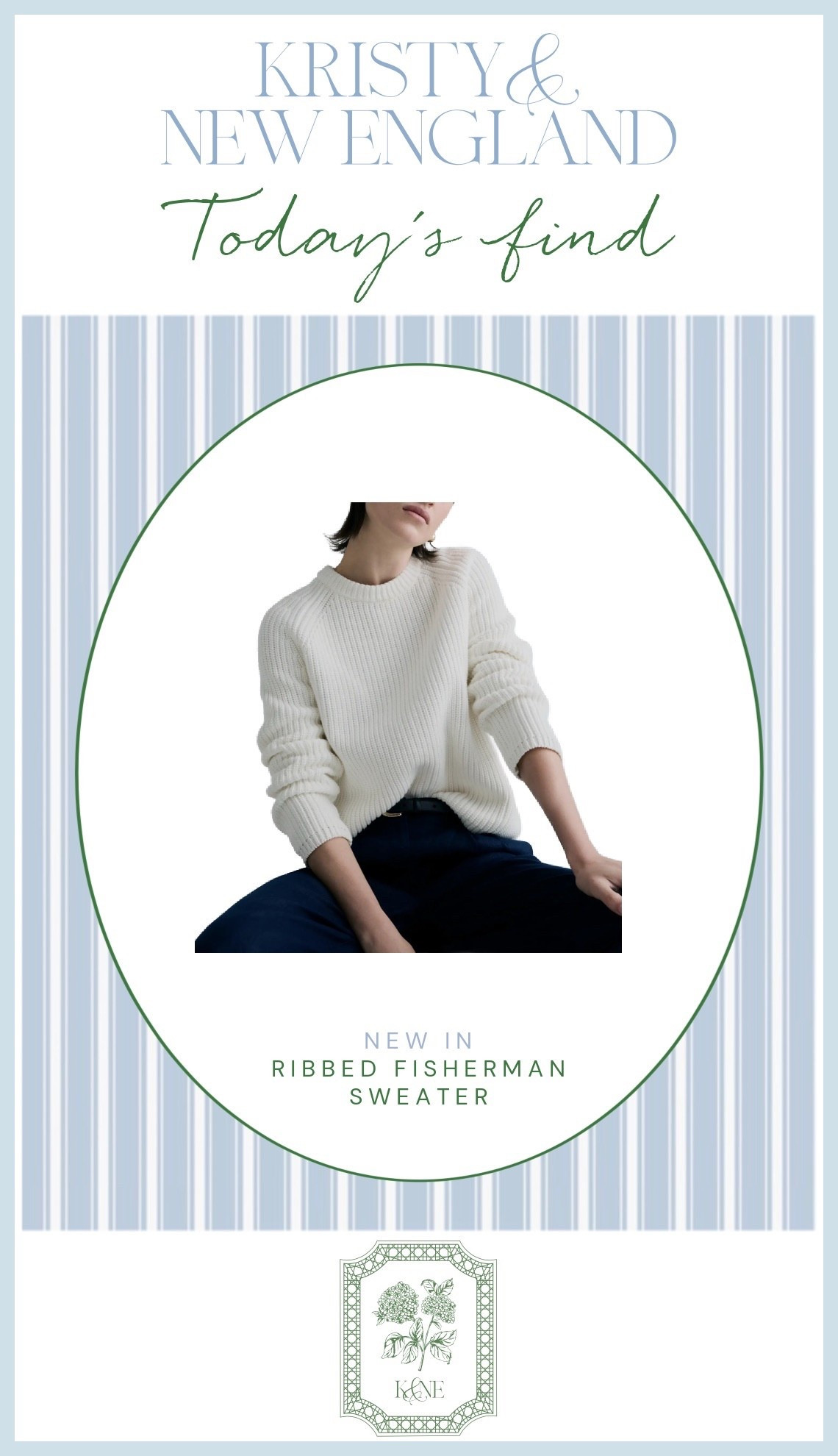 Ribbed fisherman sweater 

#LTKOver40