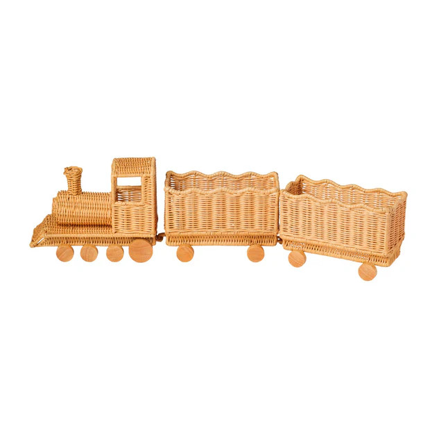 Wicker Train Set | Cailini Coastal