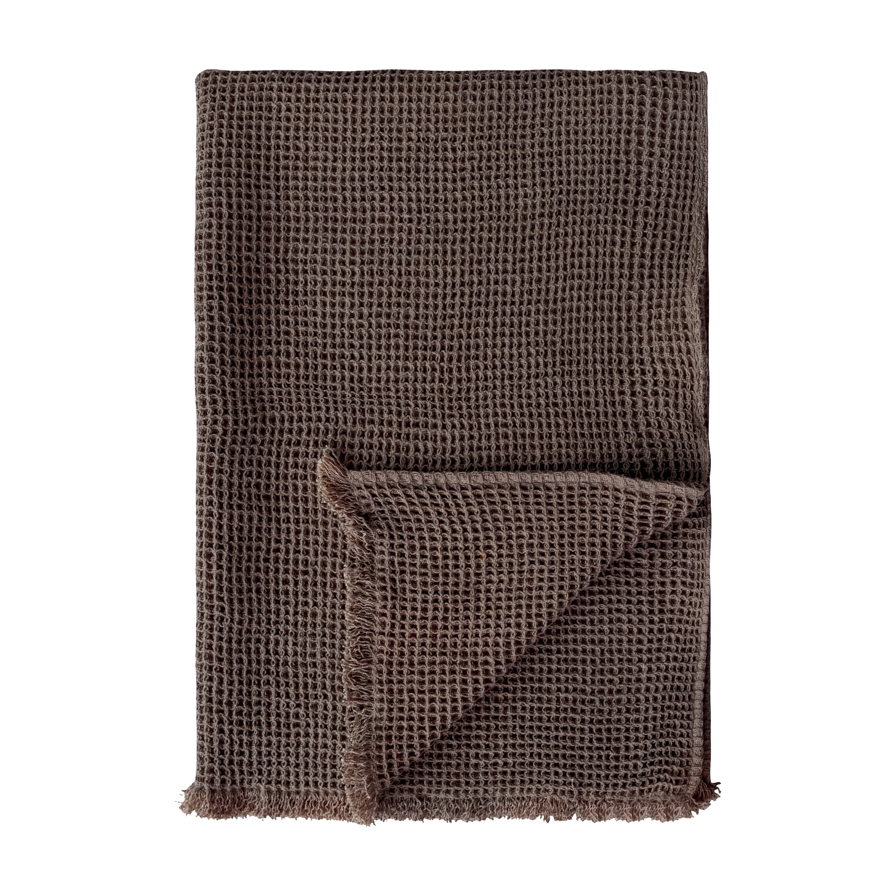 Cotton Waffle Weave Throw Blanket With Eyelash Fringe | Wayfair North America