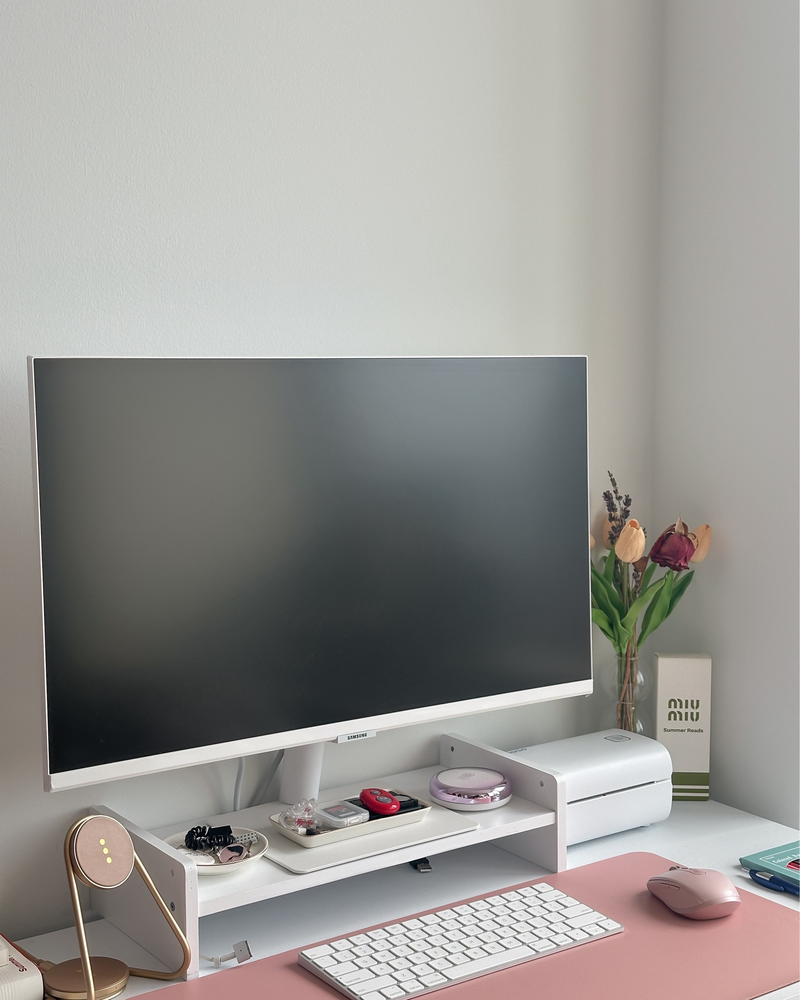 Desk set up 🤍

#LTKHome #LTKU