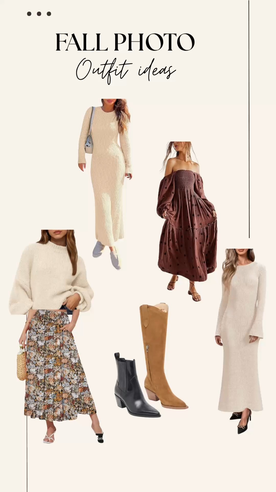 My order for fall photos! Also knee high boots are on major sale and booties are under $100!
I own both and highly recommend! TTS

#LTKFindsUnder50 #LTKSeasonal #LTKHoliday