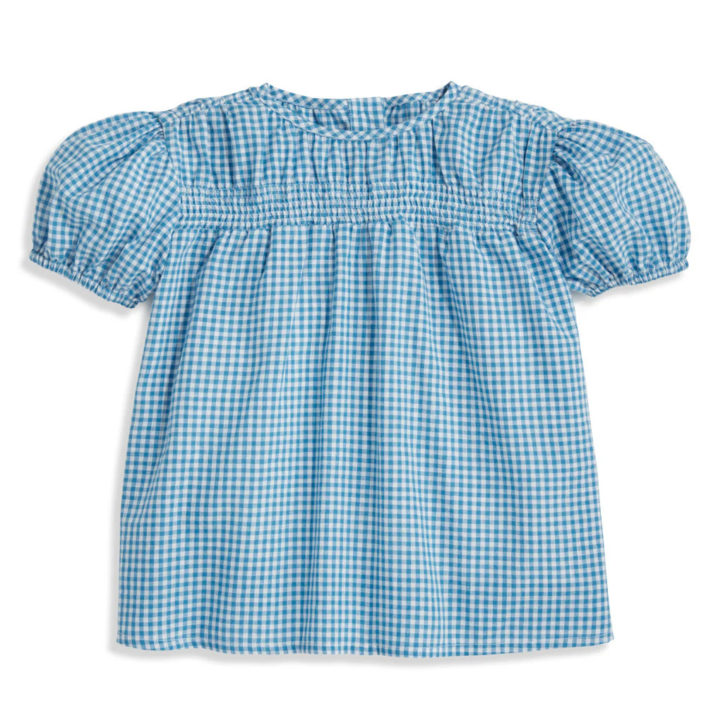 Smocked Kincaid Blouse | bella bliss 