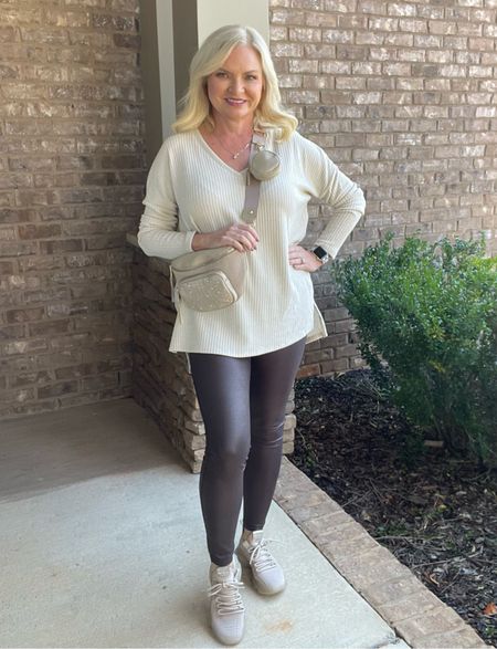 Perfect casual Fall outfit! 
#walmart
#walmartfashion
#walmartstyle
#fauxleatherleggings
#fauxleather
#stylewithserena
#styleover50
#fashionover50
#over50

Follow my shop @StyleWithSerena on the @shop.LTK app to shop this post and get my exclusive app-only content!

#liketkit #LTKSeasonal #LTKunder50 #LTKstyletip
@shop.ltk
https://liketk.it/3S3Ru

#LTKstyletip #LTKshoecrush #LTKunder50