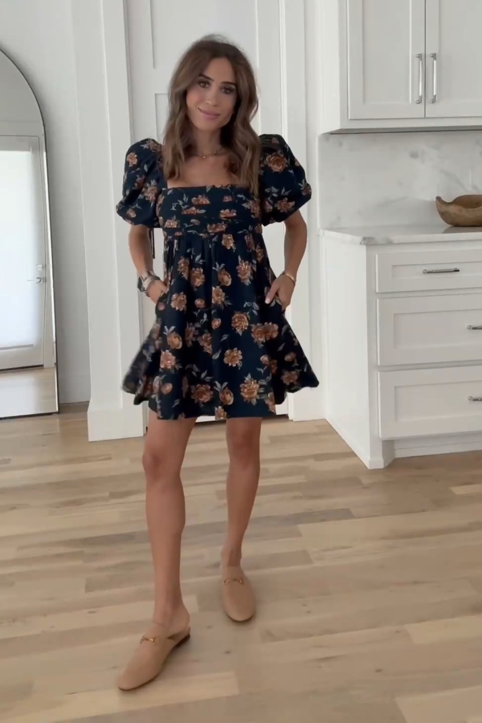 Puff sleeve dress size xxs petite 

#LTKfindsunder50 #LTKfindsunder100