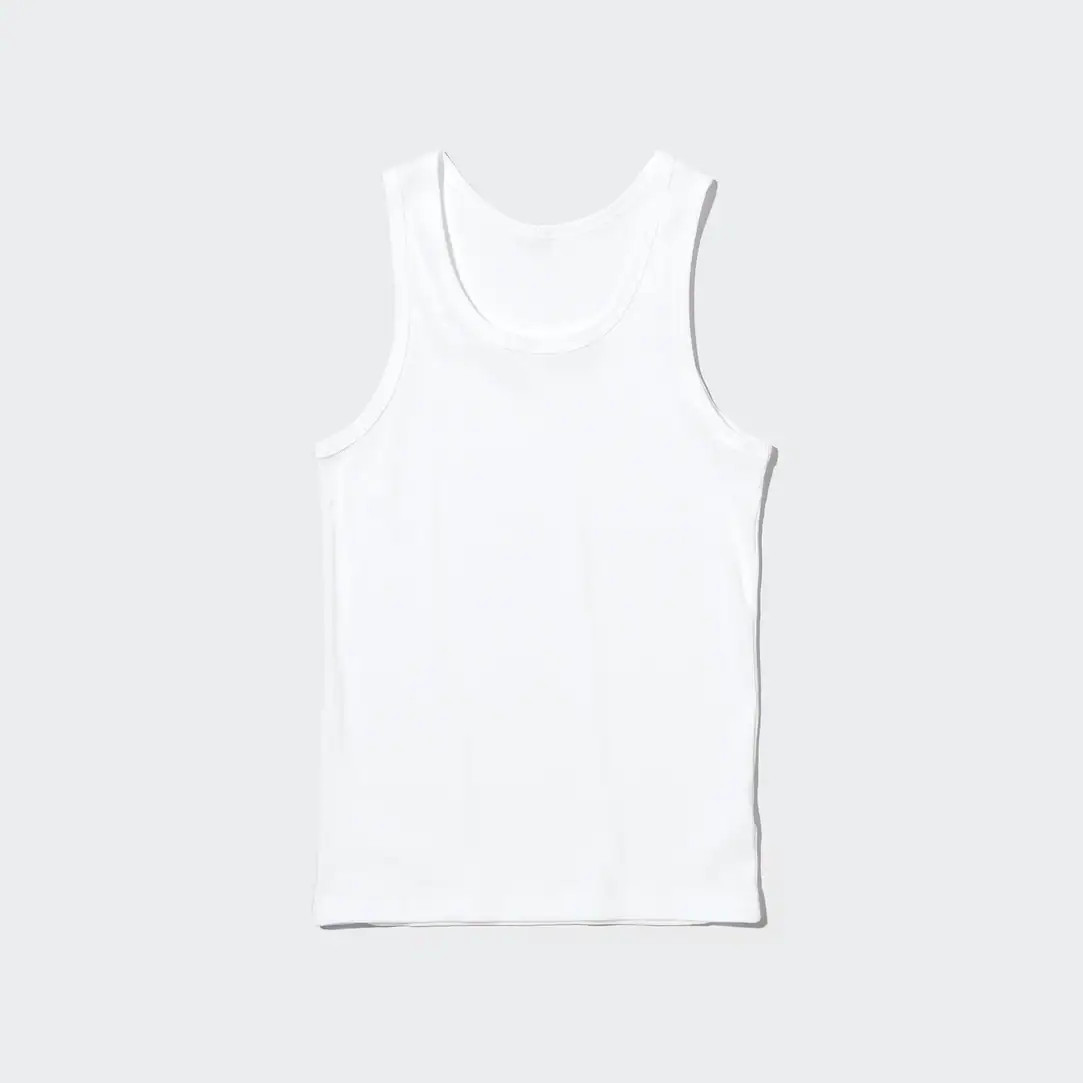 DRY COLOUR RIBBED VEST TOP | UNIQLO (UK)