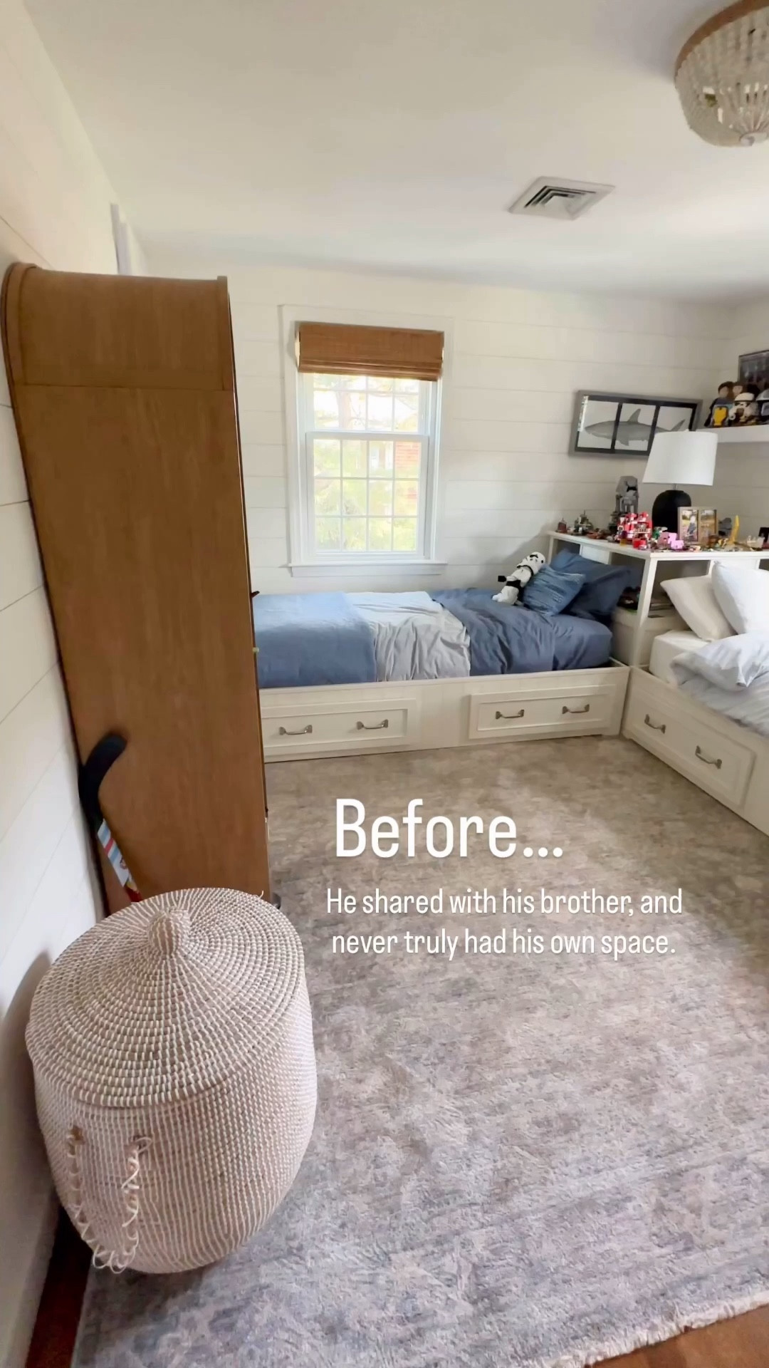 My son’s bedroom makeover ✨
Neutral, cozy, and timeless pieces he can grow into.

#LTKHome #LTKKids