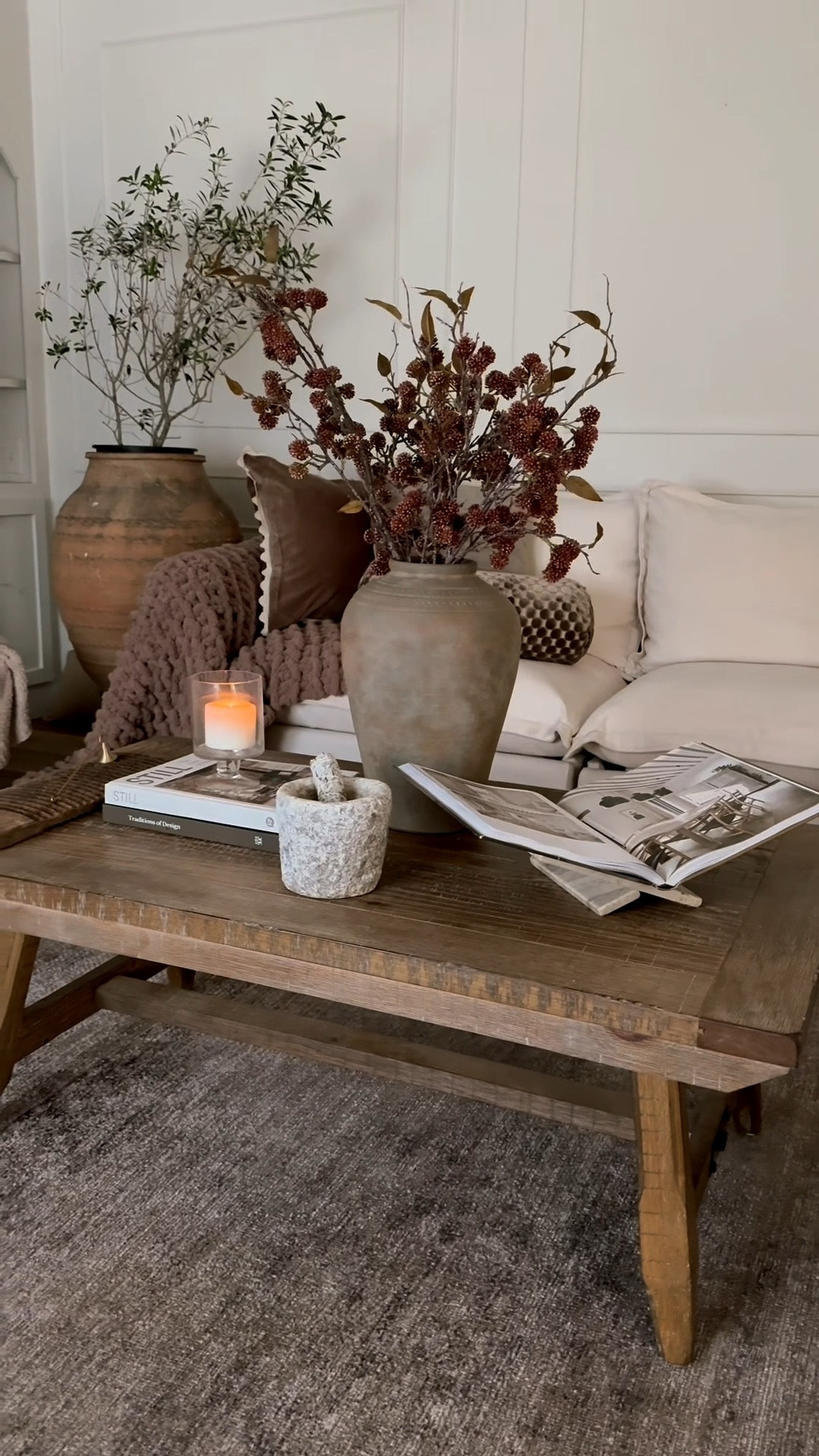 This affordable coffee table is back in stock! $210. Such a great alternative to the vintage elm looking coffee tables at a much better price  

#LTKHome