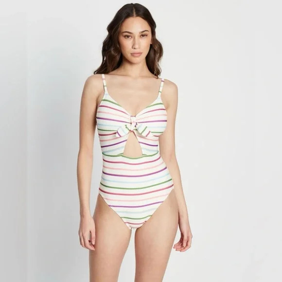 Kate Spade Gingham Bunny Stripes One Piece | Poshmark