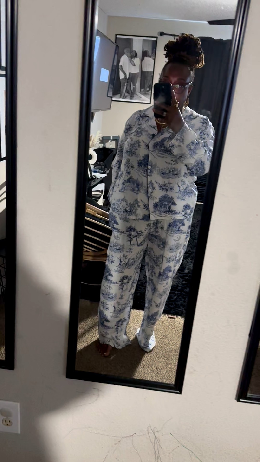 Luxury Dior Inspired PJs from Amazon. 

#LTKStyleTip #LTKBeauty #LTKOver40