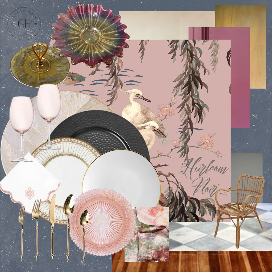 Obsessed with the tabletop collection we curated for this vintage fashion forward client. You can recreate it at home.  

 #LTKHome