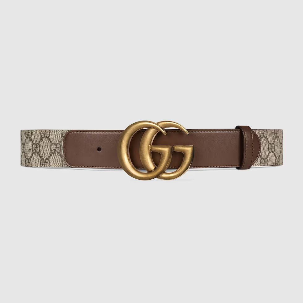 Gucci GG belt with Double G buckle | Gucci (US)