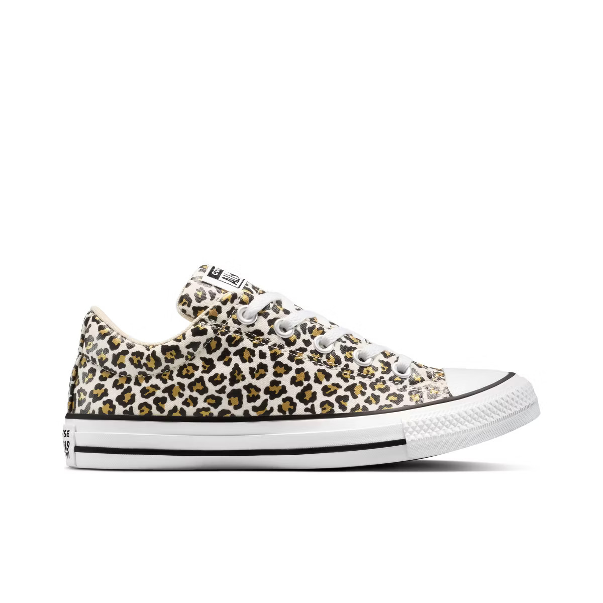 Converse Women's Street Low Top Cheetah Sneakers - Cream | Target