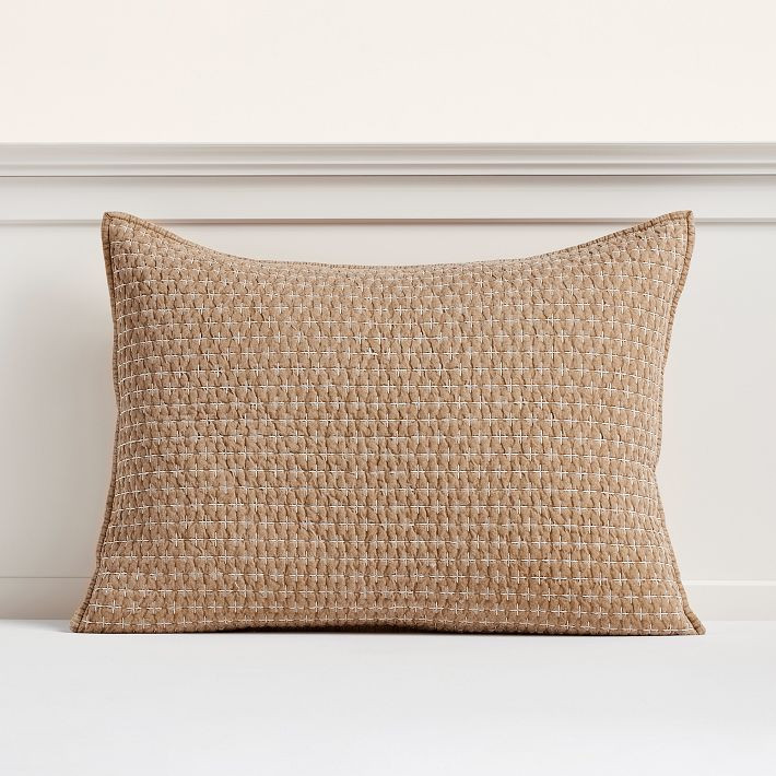 Denim Stitch Quilt | Pottery Barn Teen