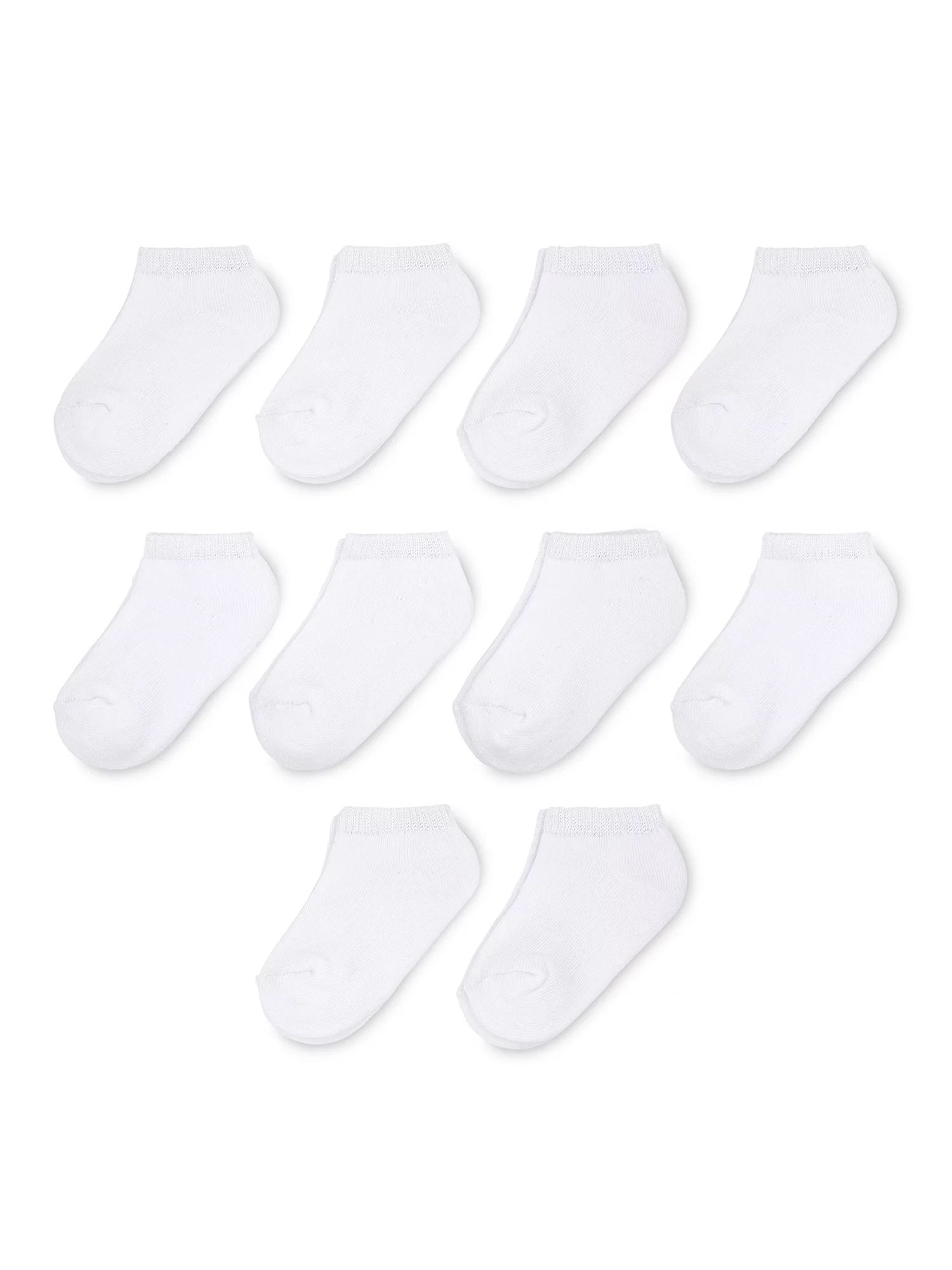 Wonder Nation Unisex Low Cut Socks, 10 Pack, 6M- 18M | Walmart (US)