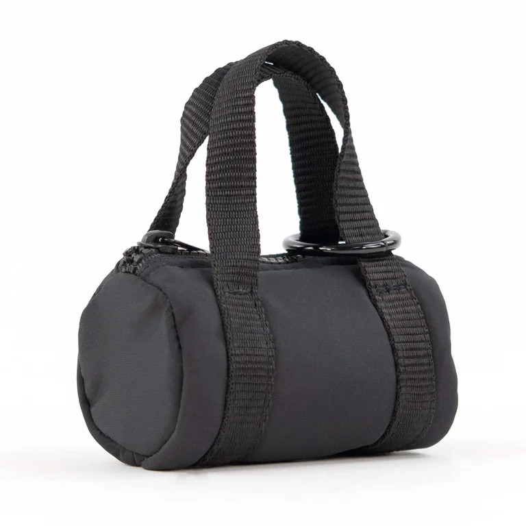 packlab Micro Nano Duffel Keychain \u2013 Small Black Duffel Coin Purse for Lip Balm, Earbuds, or... | Walmart (US)