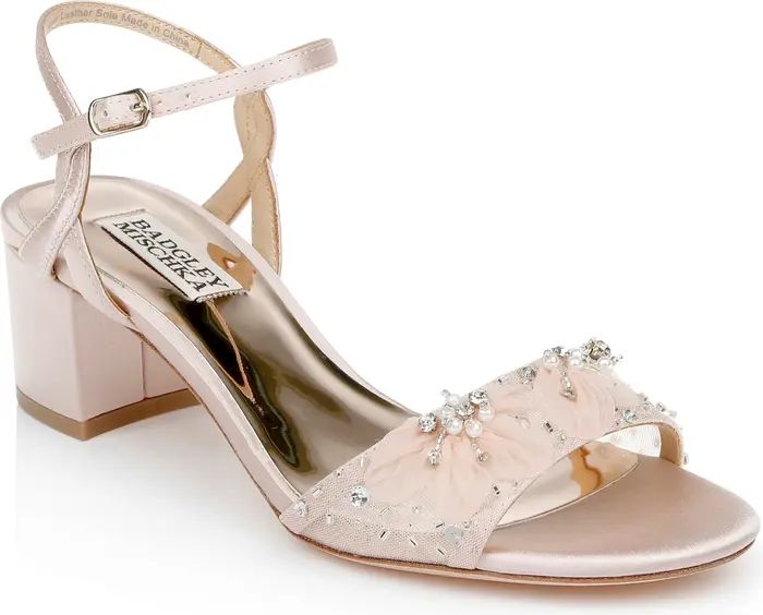 Badgley Mischka Collection Karissa Ankle Strap Sandal | Nordstrom | Nordstrom