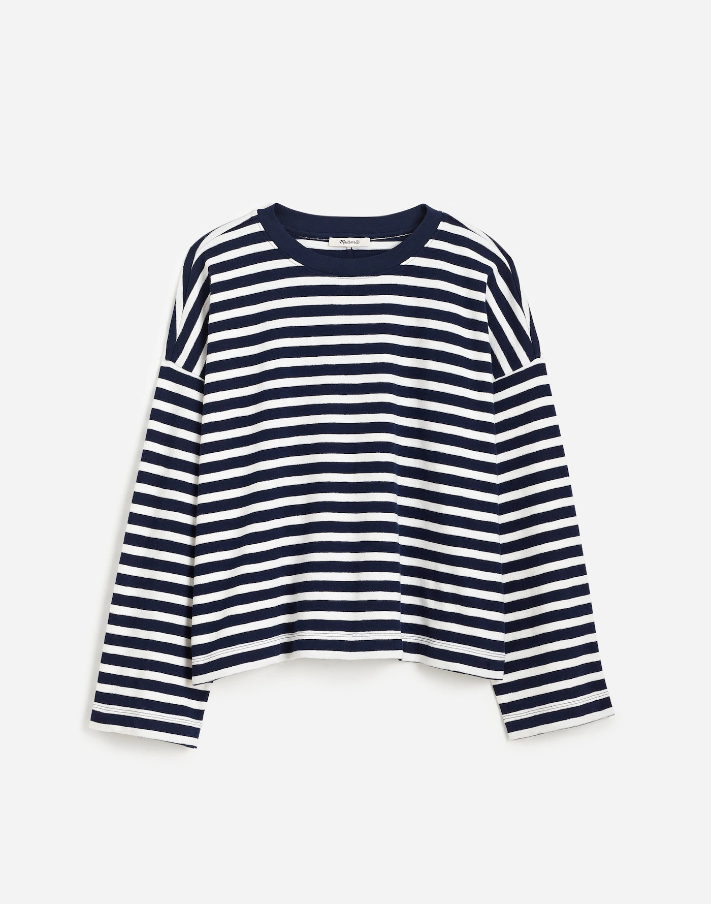 Easy Crewneck Long-Sleeve Tee | Madewell | Madewell