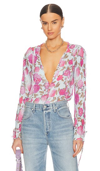 Everything's Rosy Bodysuit in Icy Combo | Revolve Clothing (Global)