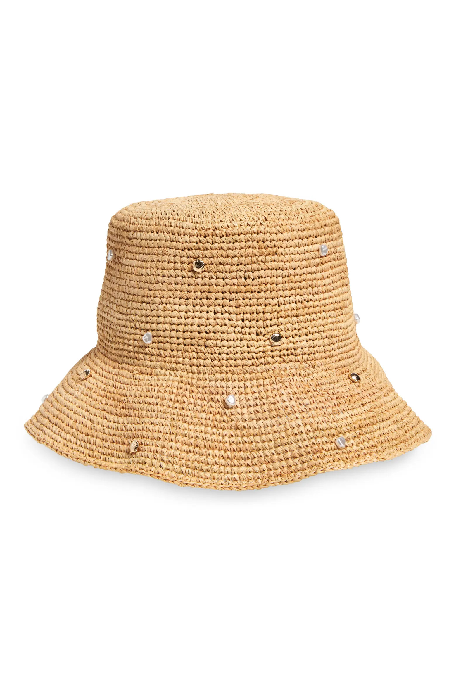 Carmel Island Raffia Bucket Hat (Women) | Nordstrom | Nordstrom
