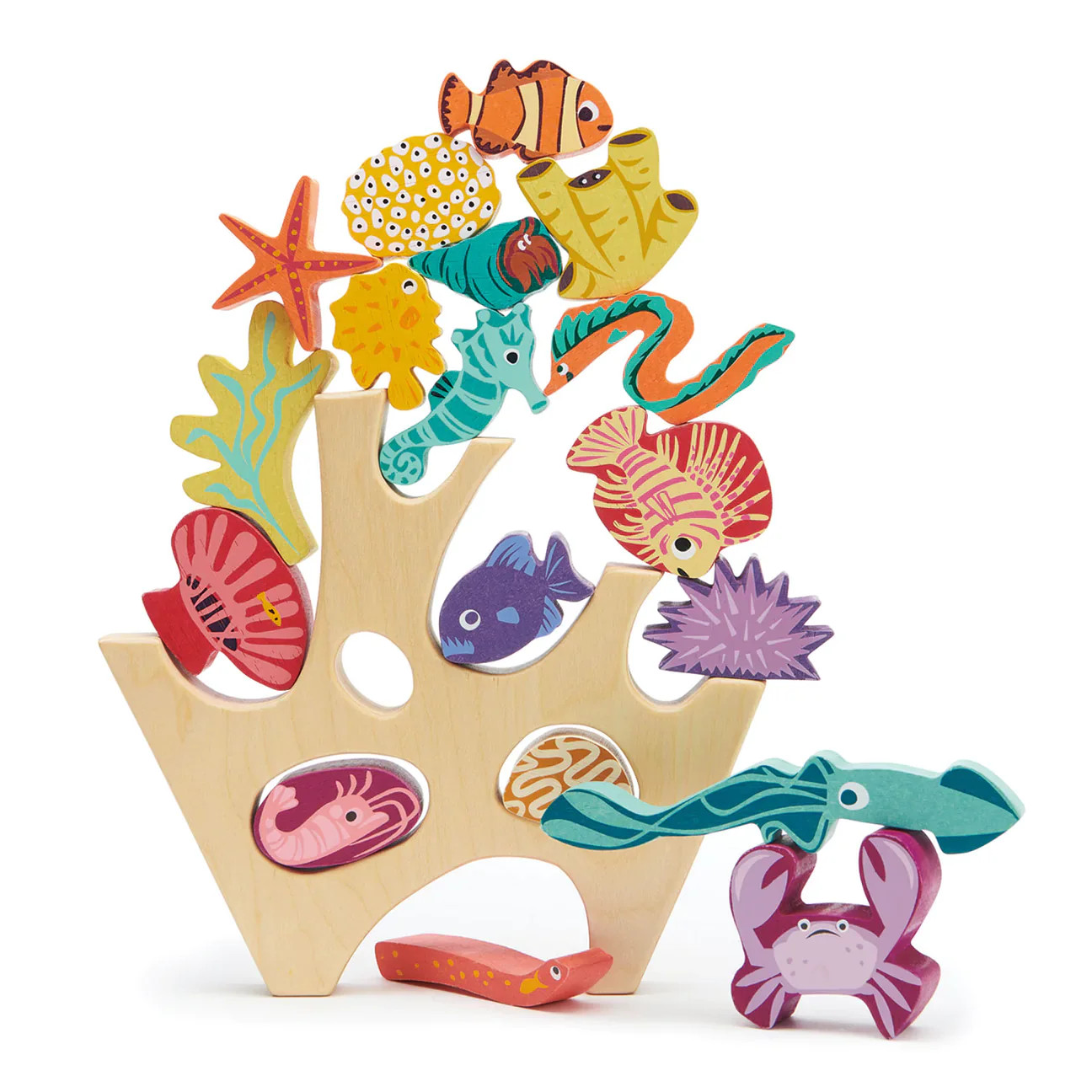 Tender Leaf Toys Stacking Coral Reef | JoJo Mommy