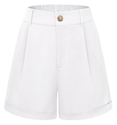 Belle Poque Women Dressy Shorts High Waisted Tailored Shorts with Pockets Summer 2026 | Amazon (US)