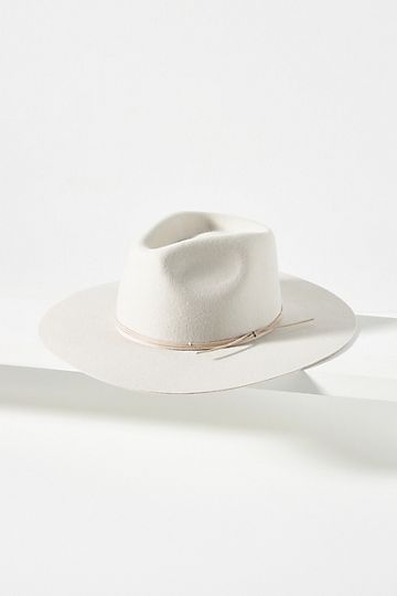 Leather-Trimmed Wool Rancher | Anthropologie (US)