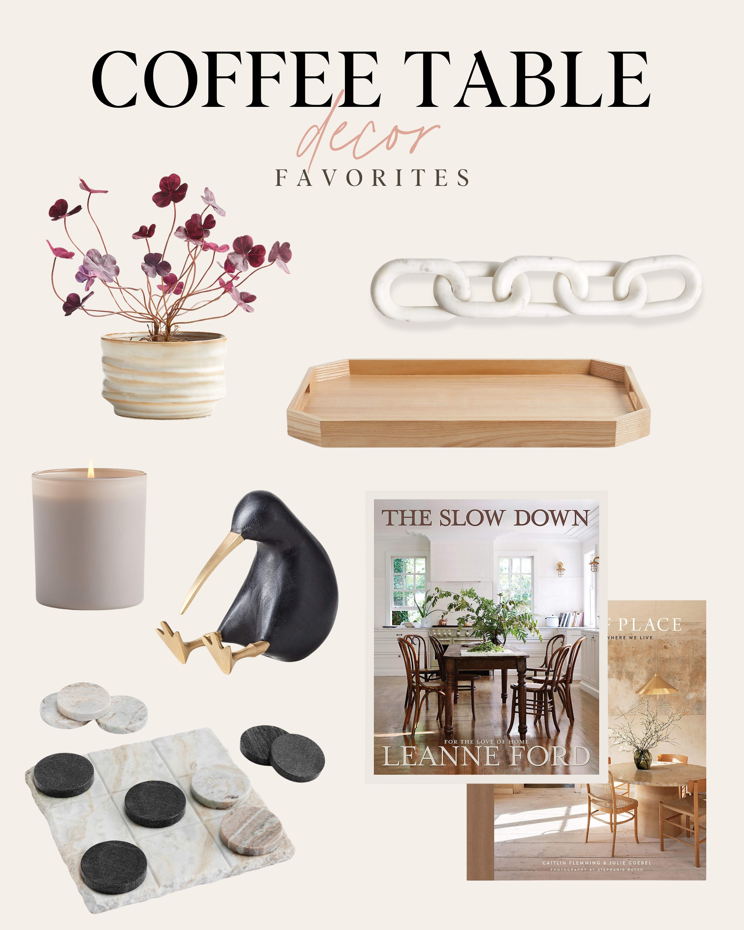 These coffee table finds are so great for refreshing your decor this spring. 

#LTKOver40 #LTKHome #LTKStyleTip