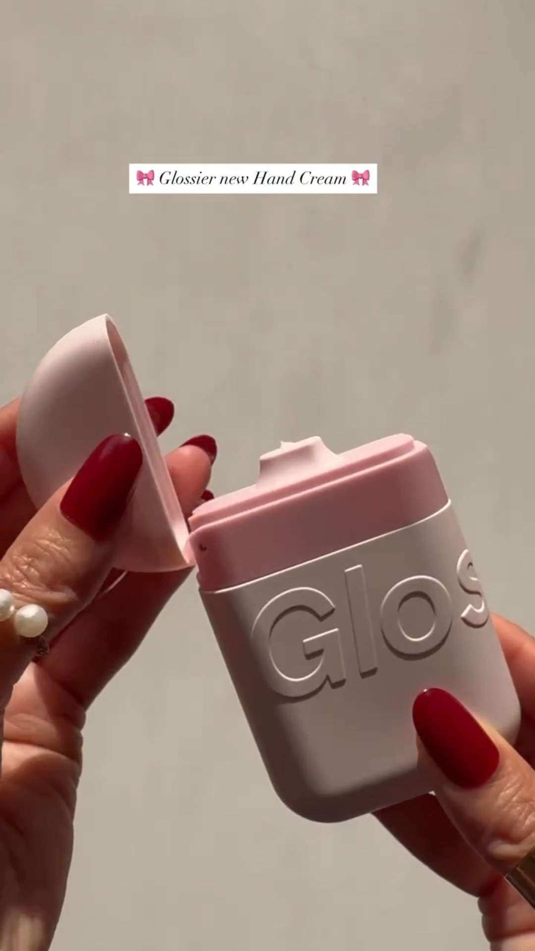 Meet Glossier new Hand Cream !! Retails for $20 for 2 oz.. totally worth it.. 

Comes in 3 different scents, I got Orange Blossom Neroli - ​​notes: orange flower, neroli, and bergamot. Absolutely love the cute packaging and the cream is so hydrating..

#glossier #glossierhandcream #glossiernewlaunch #newhandcream #newglossier #newatsephora #glossierpink #pinkaesthetic #pinkperfection #prettyinpink #pinkpackaging

#LTKHoliday #LTKBeauty #LTKFindsUnder50