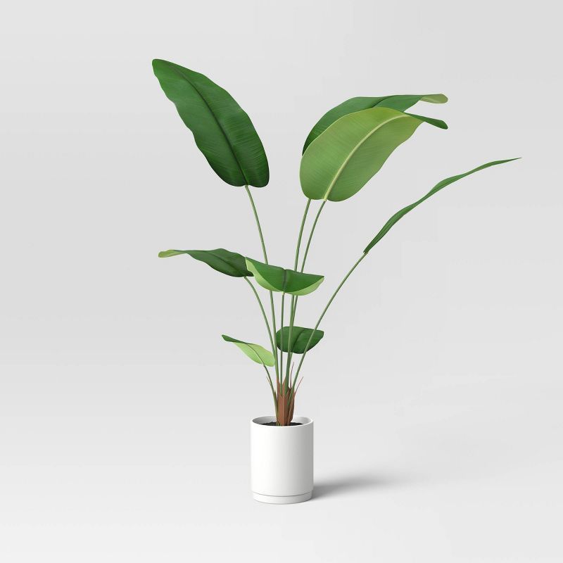 Artificial Banana Leaf Tree in Pot - Threshold™ | Target