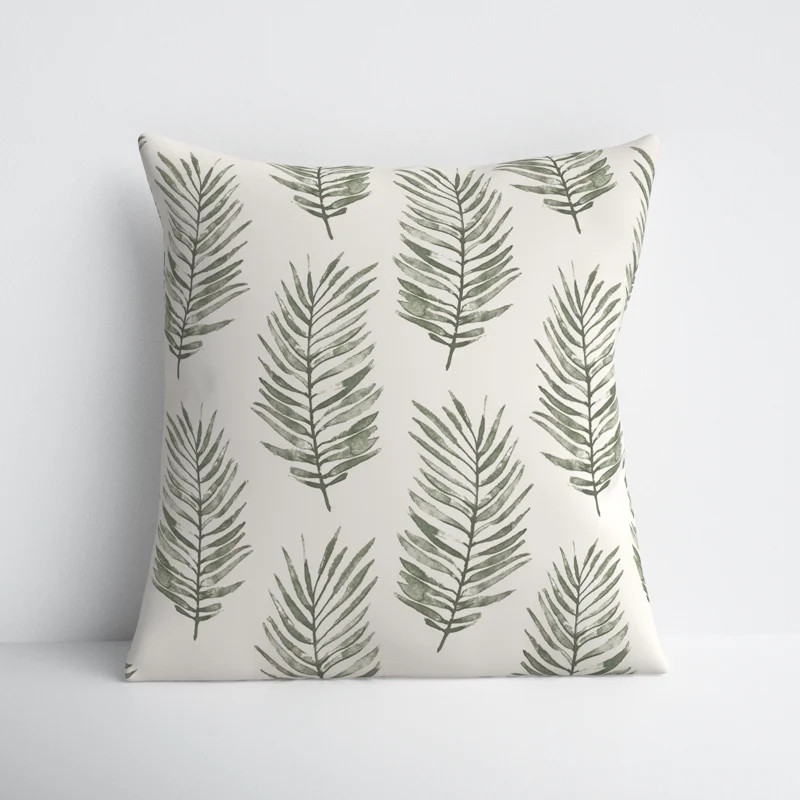Bohner Floral Indoor/Outdoor Reversible Throw Pillow | Wayfair North America